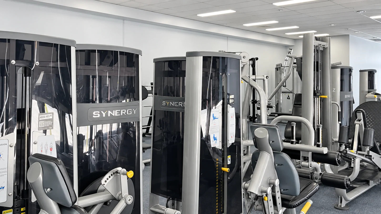 Strength-training machines at Top Gym Women’s Coburg