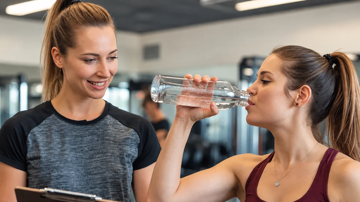 One-to-one personal training at Top Gym Australia