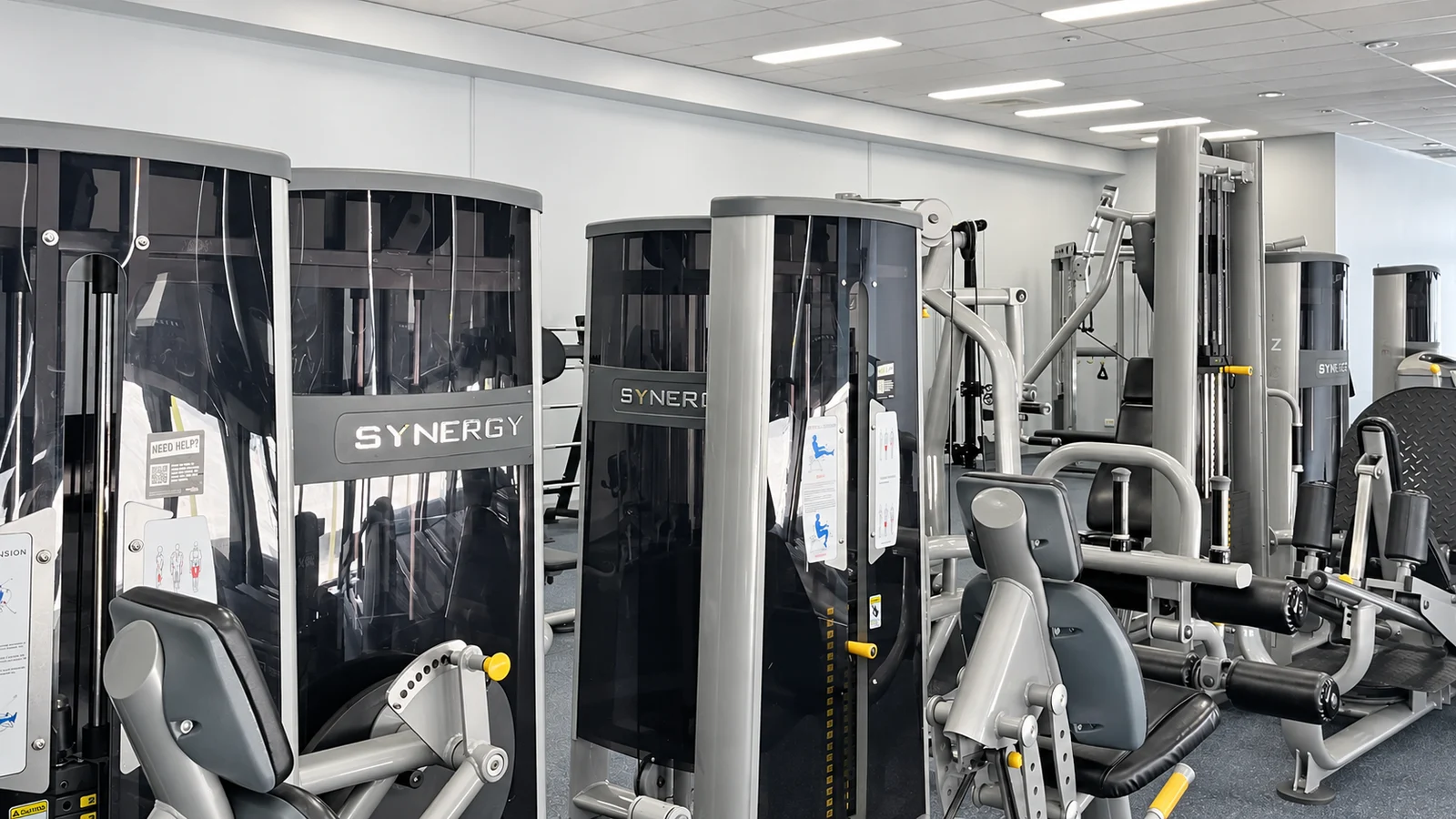 Strength-training machines at Top Gym Women’s Coburg