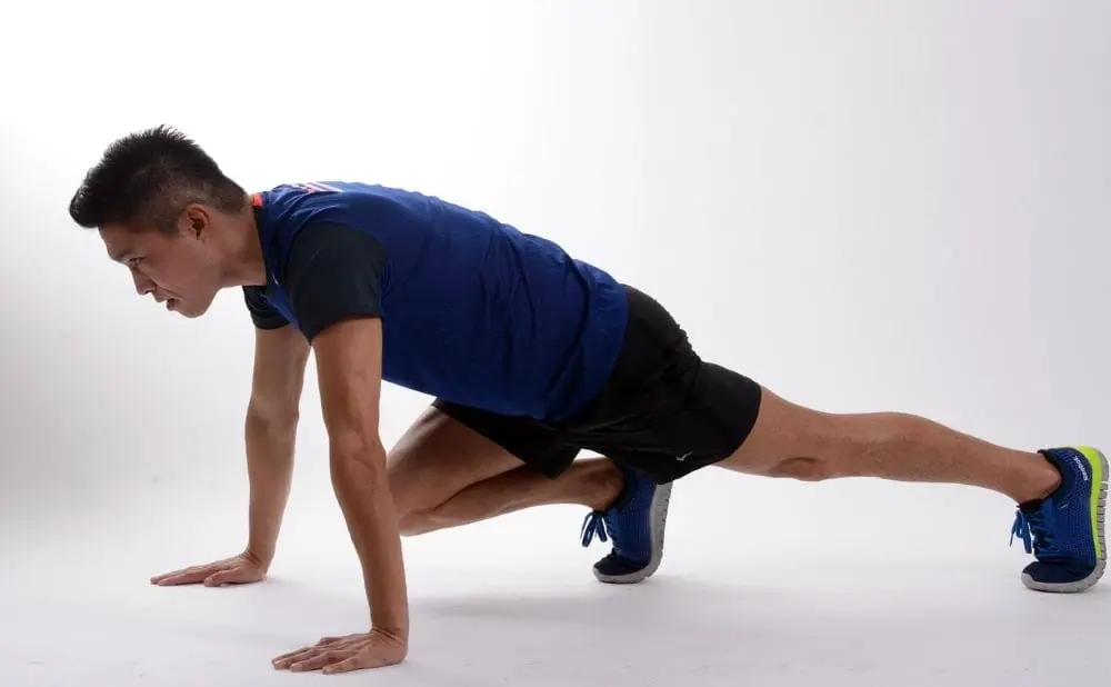 Burpees position